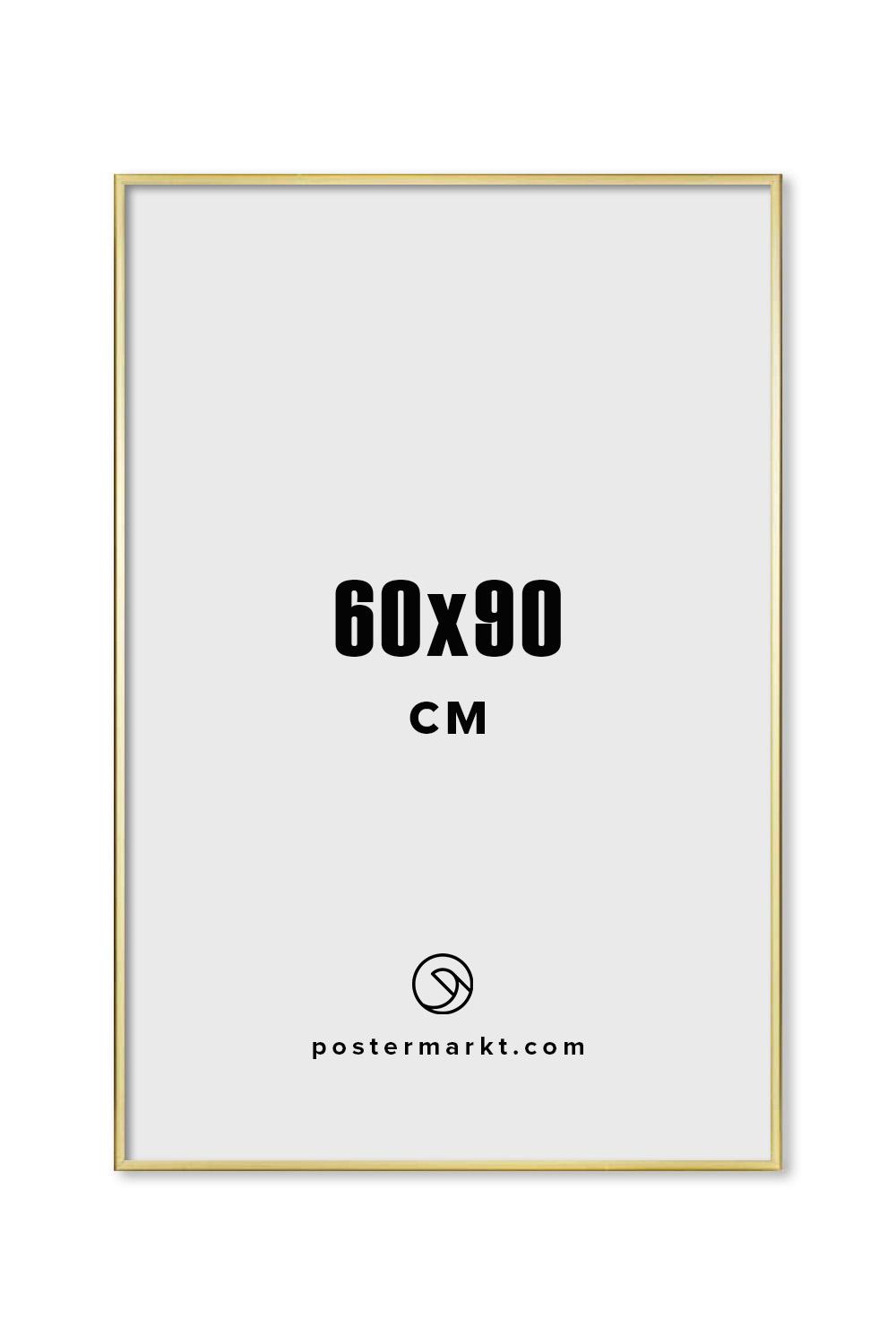 Рамка для постера золотая, 60х90 см купить в интернет - магазине Postermarkt