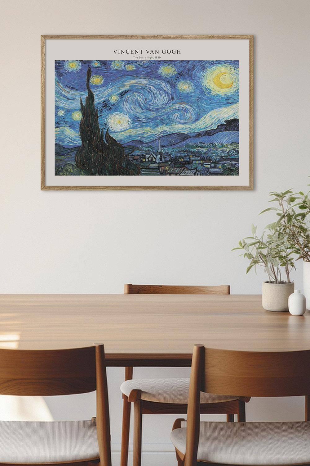 Постер Vincent van Gogh The Starry Night #2 купить в интернет ...