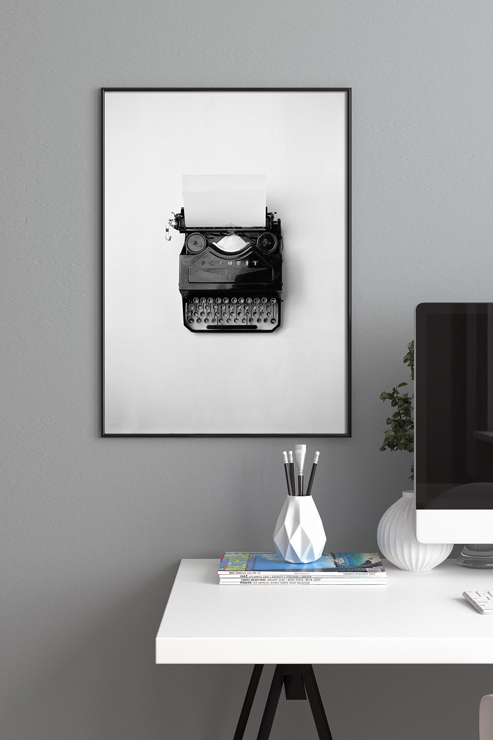 Черно-белые постеры для интерьера от postermarkt.com