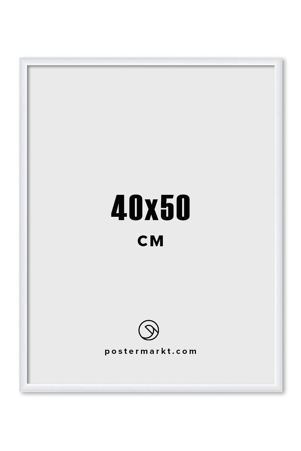 Рамка для постера белая, 40х50 см купить в интернет - магазине Postermarkt