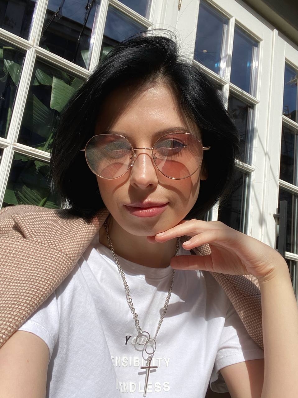 Круглые солнечные очки женские купить в интернет магазине и в Москве