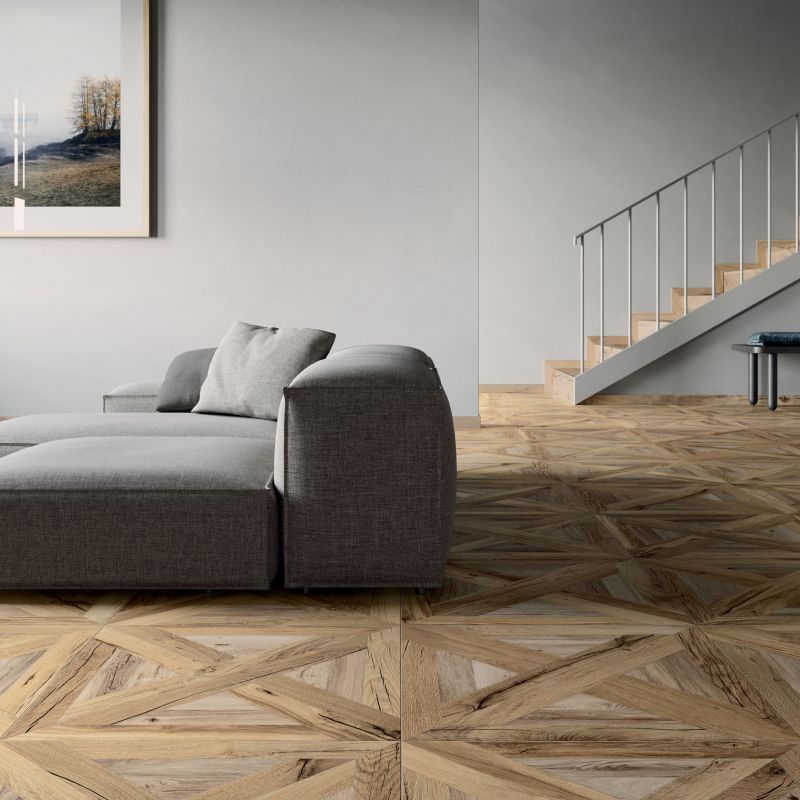 NORDIK WOOD PALACE BEIGE-GOLD