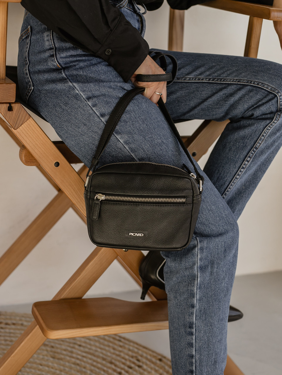 Сумка Picard жіноча чорна