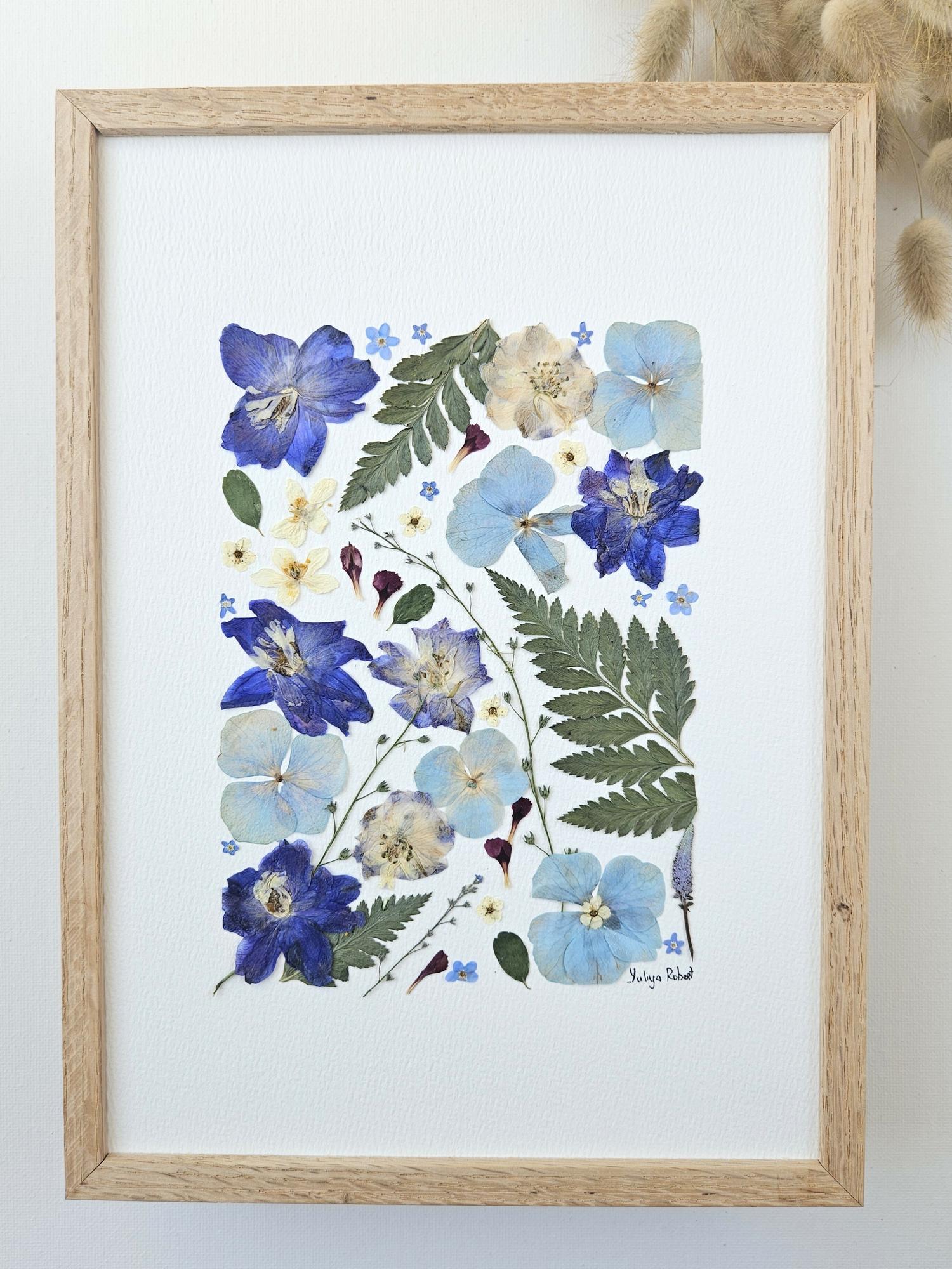 Herbier la mer bleue