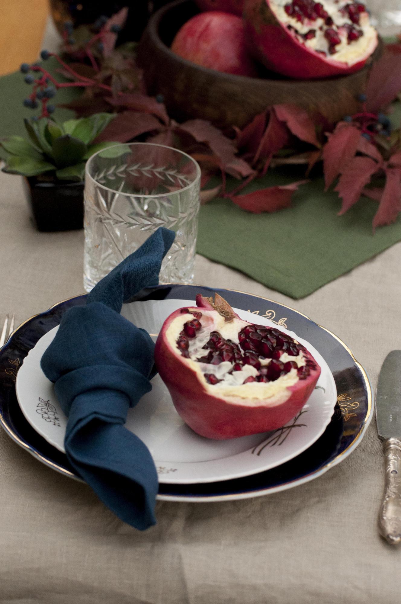 Комплект салфеток оттенок Океан