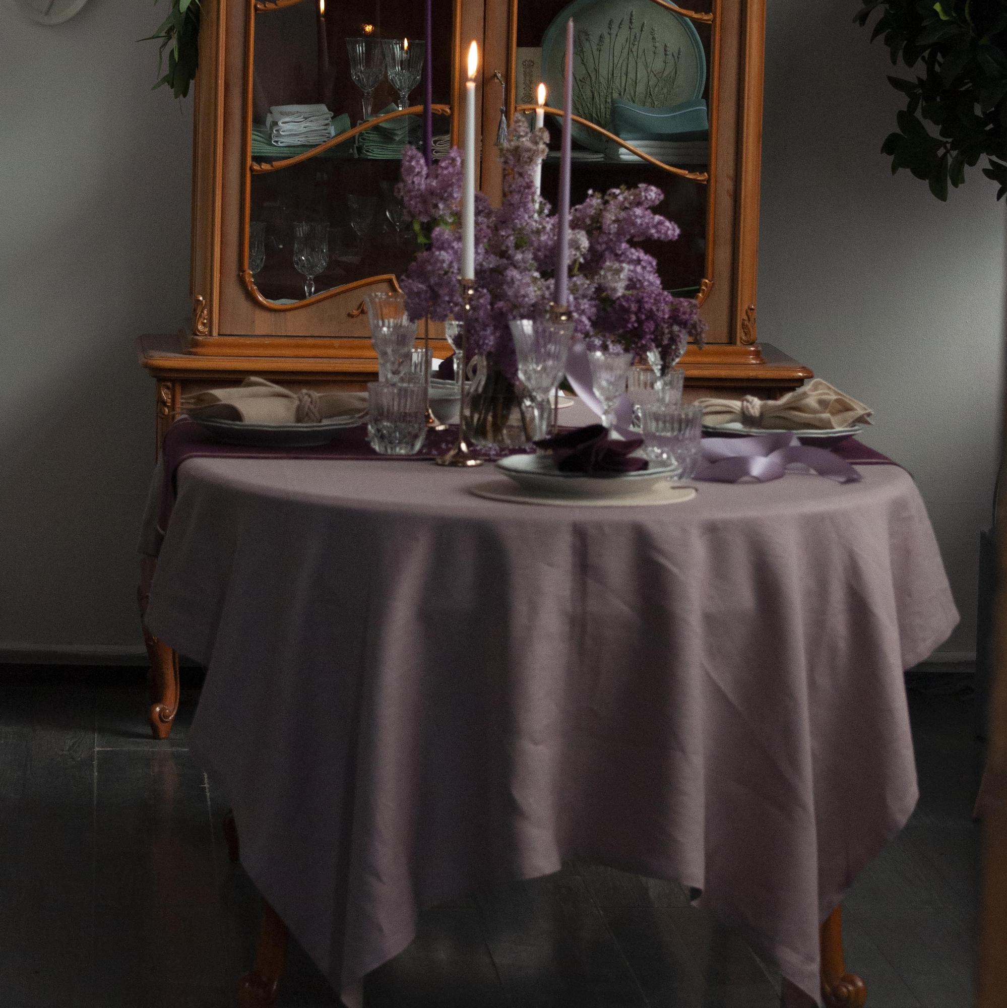 Скатерть из умягченного льна Сорбет