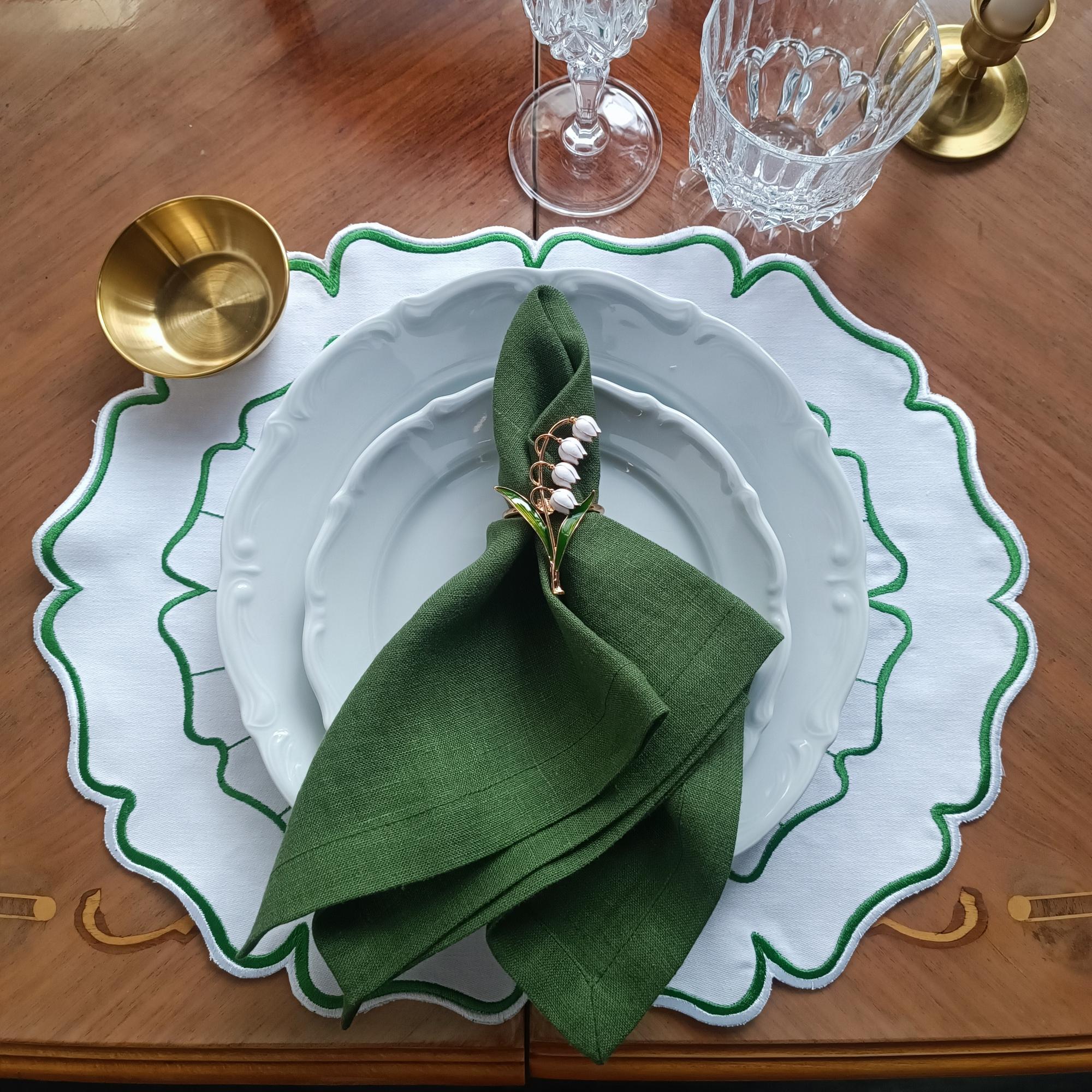 Плейсмат фигурный Цветок