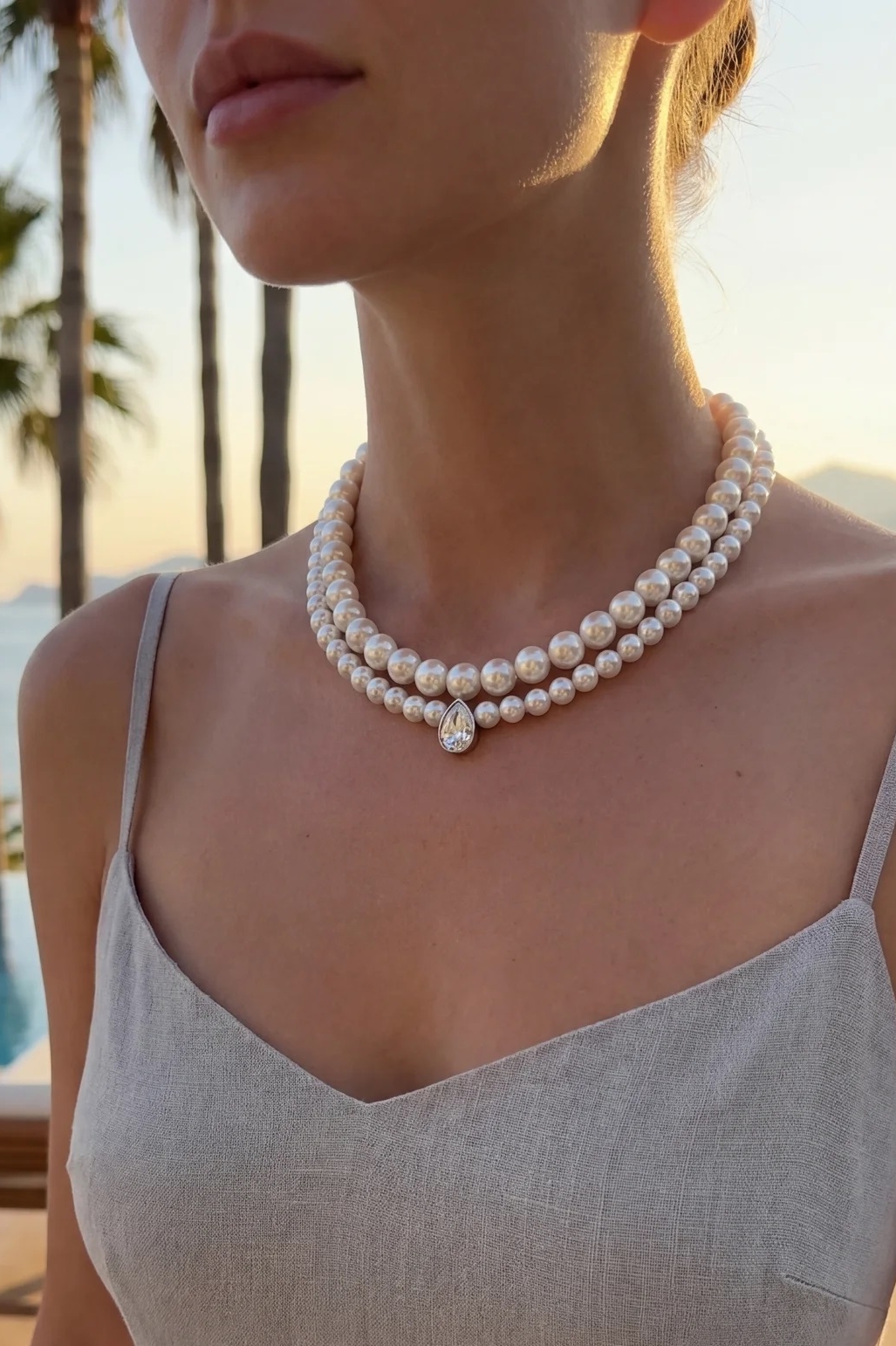COLLANA PEARL DROP