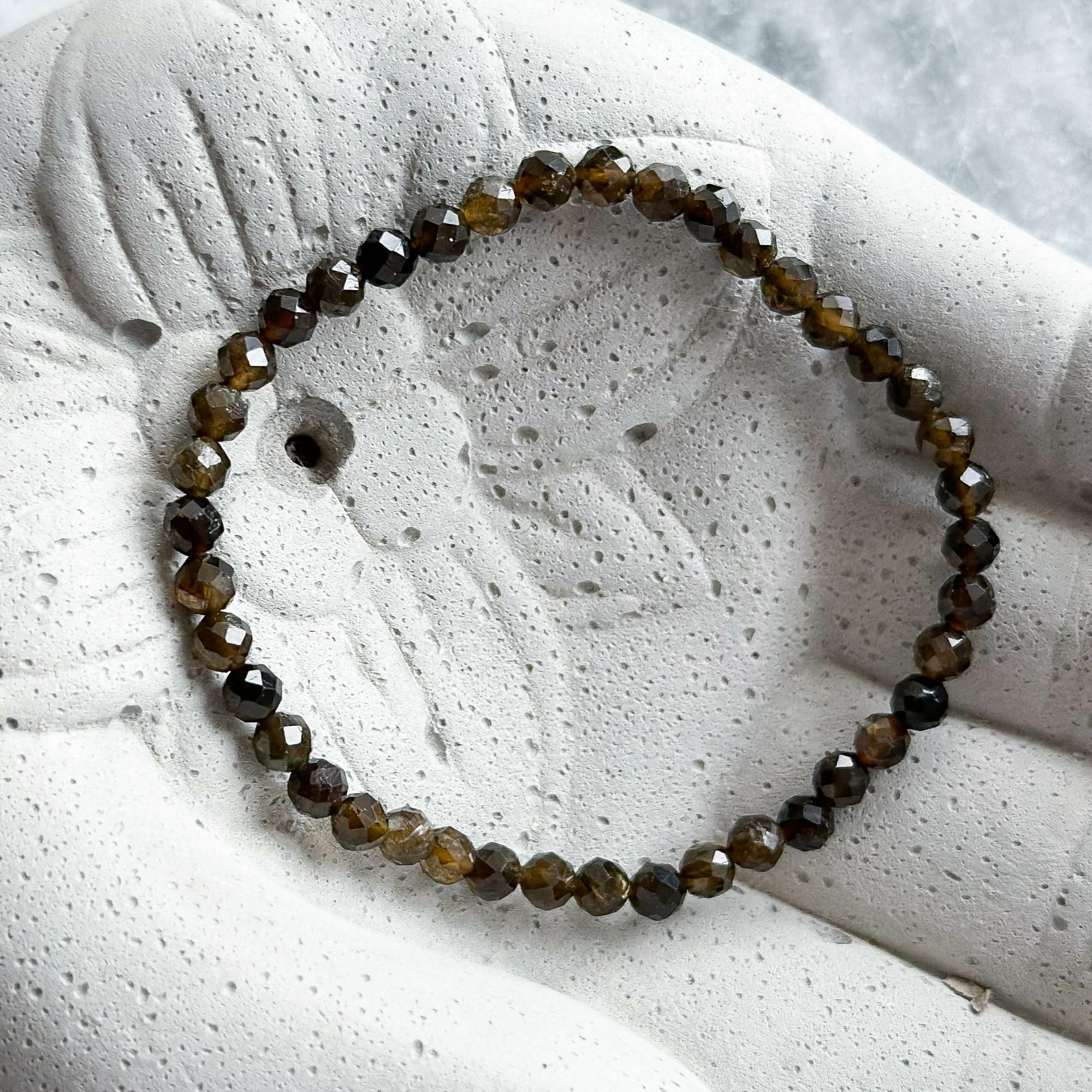 Купить браслеты из ограненных бусин из натуральных камней в интернет ...