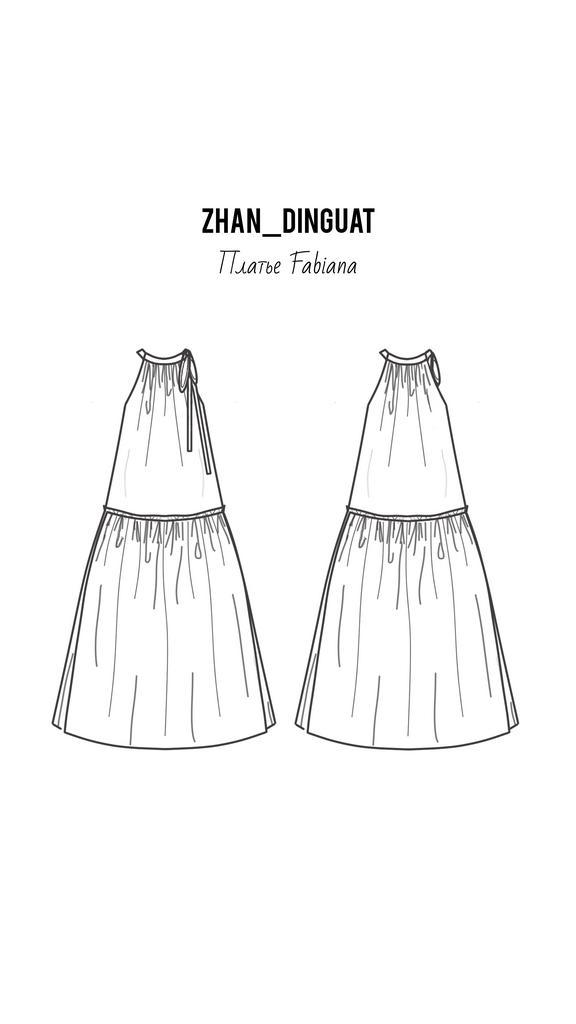 Выкройка платья Fabiana