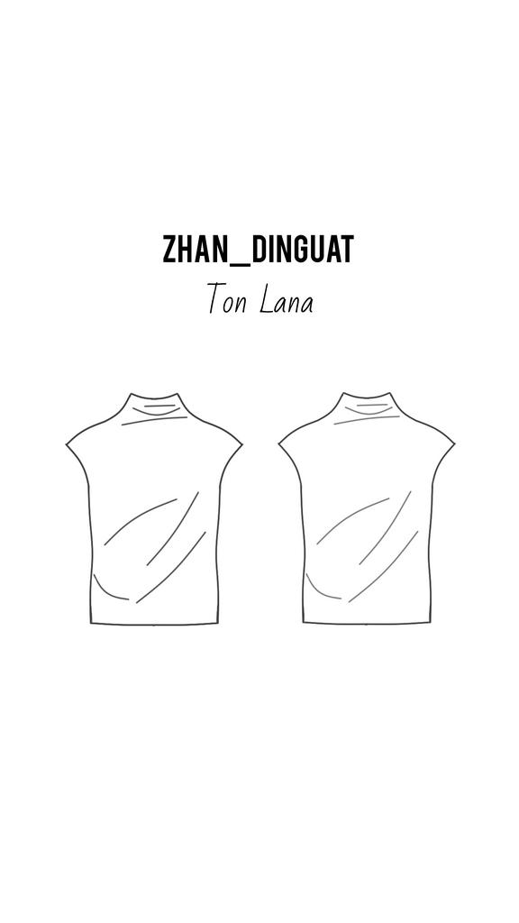 Выкройка топа Lana