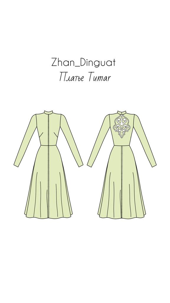 Выкройка платья Tumar