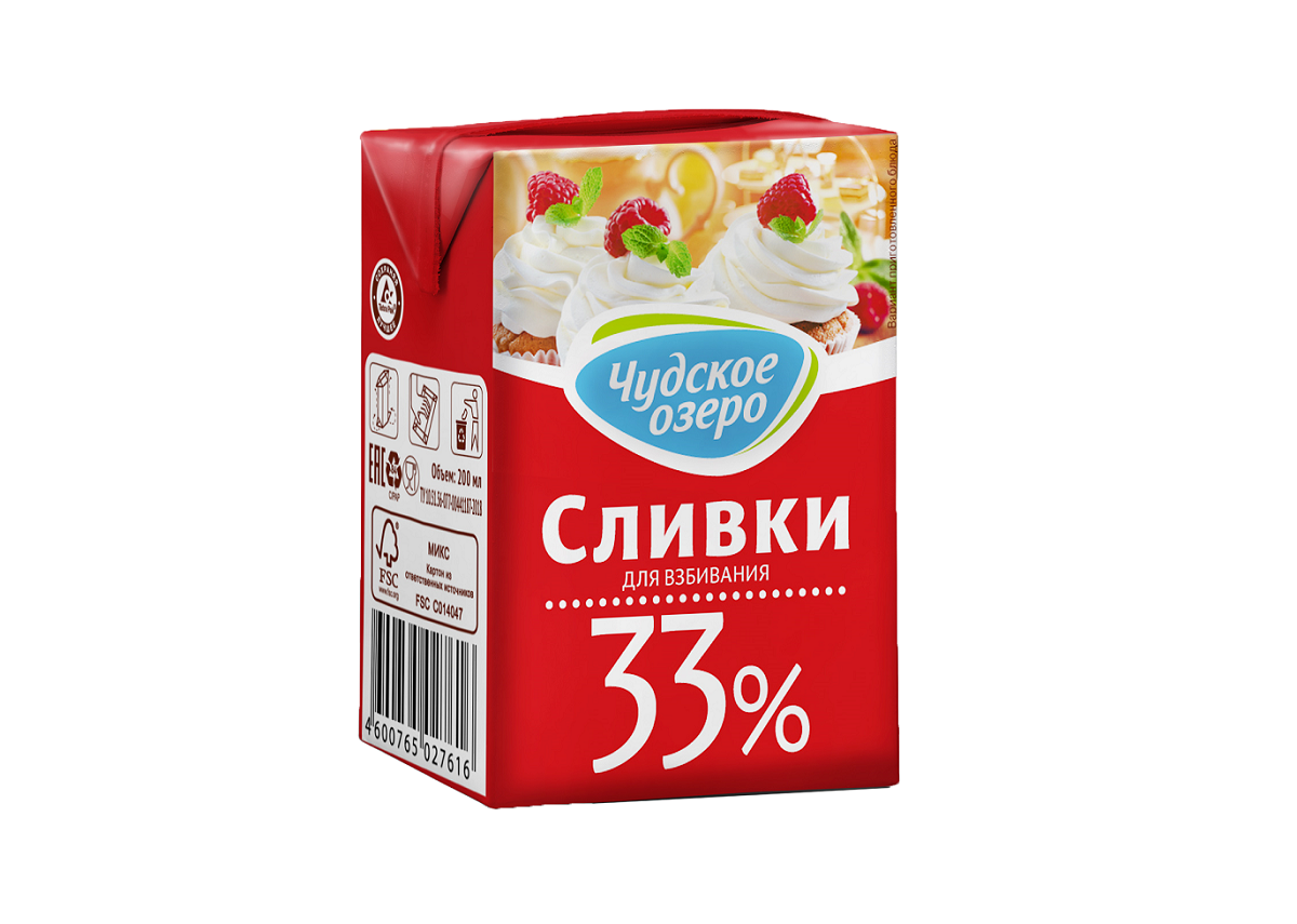 Сливки 50 жирности. Сливки Чудское озеро 33 200 мл. Сливки для взбивания Чудское озеро 33. Сливки Чудское озеро 33% 1 л. Сливки Чудское озеро 200мл.