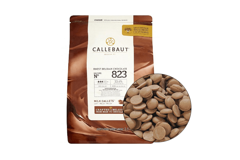 Шоколад молочный, 33,6%, CALLEBAUT, 1 кг