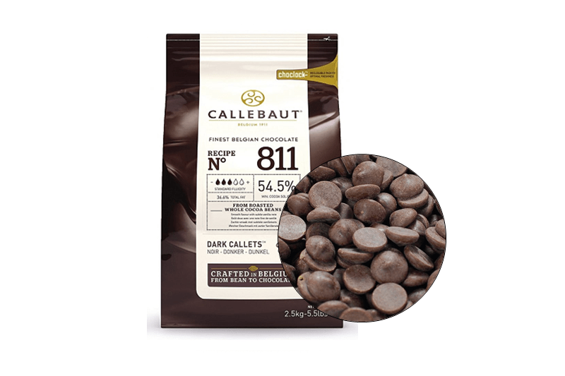 Шоколад темный, 54,5%, CALLEBAUT, 500 г
