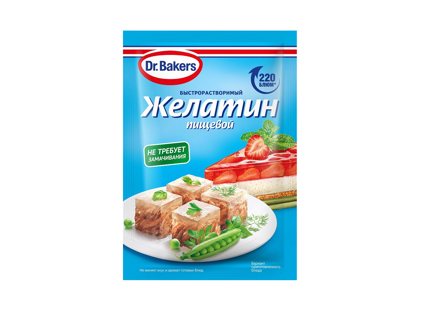 Желатин пищевой Dr.Bakers, 30 г