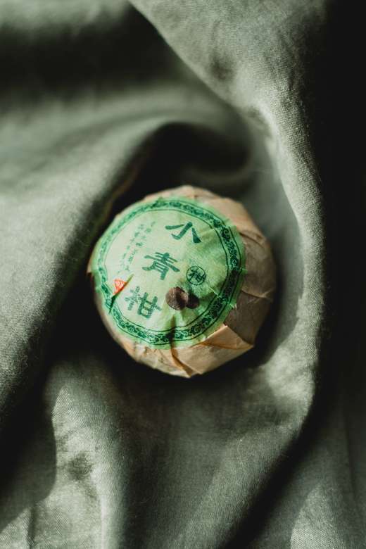 Шу Пуер в лаймі