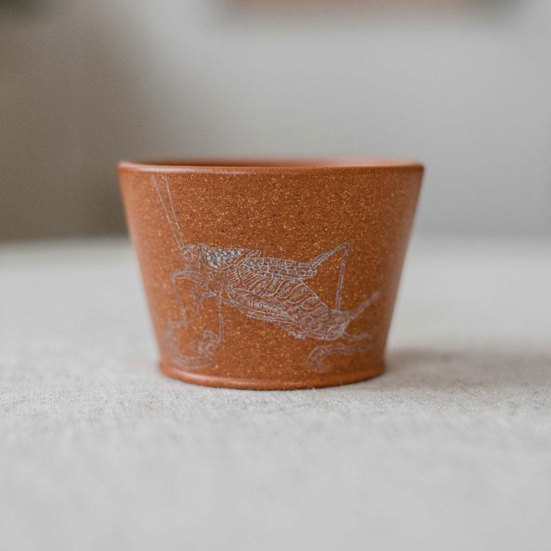 Піала Цвіркун з ісинської глини, 140 мл