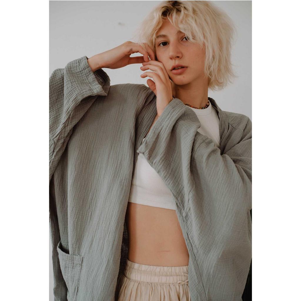 Муслінова сорочка оверсайз