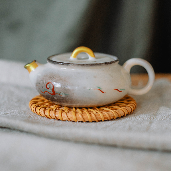 Фарфоровий чайник Мелодія, 80 мл