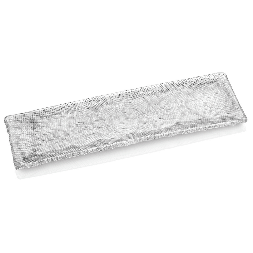 DIAMANTE Поднос прямоугольный 43х13см (прозрачный); IVV