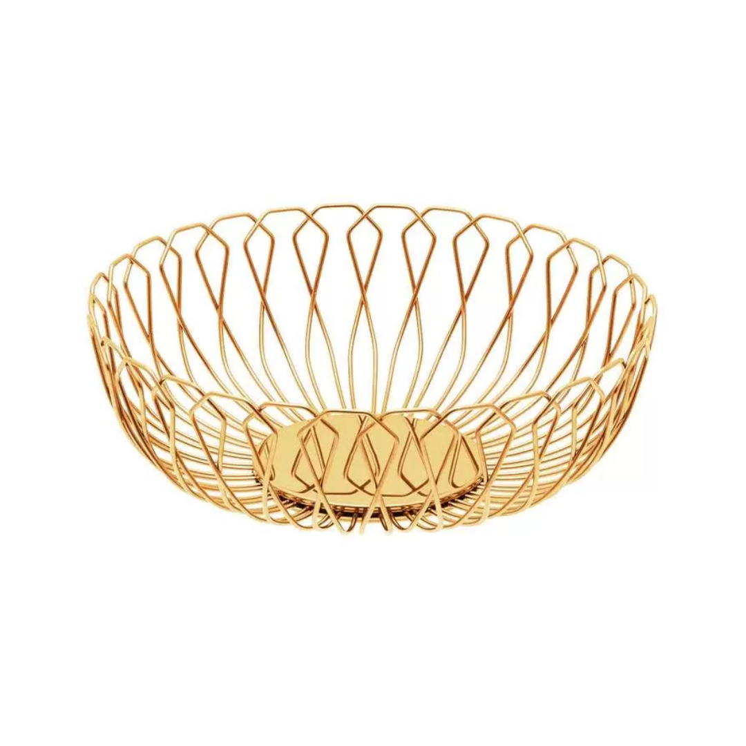 CRUZ GOLD FINISH Хлебница 25 см; Degrenne