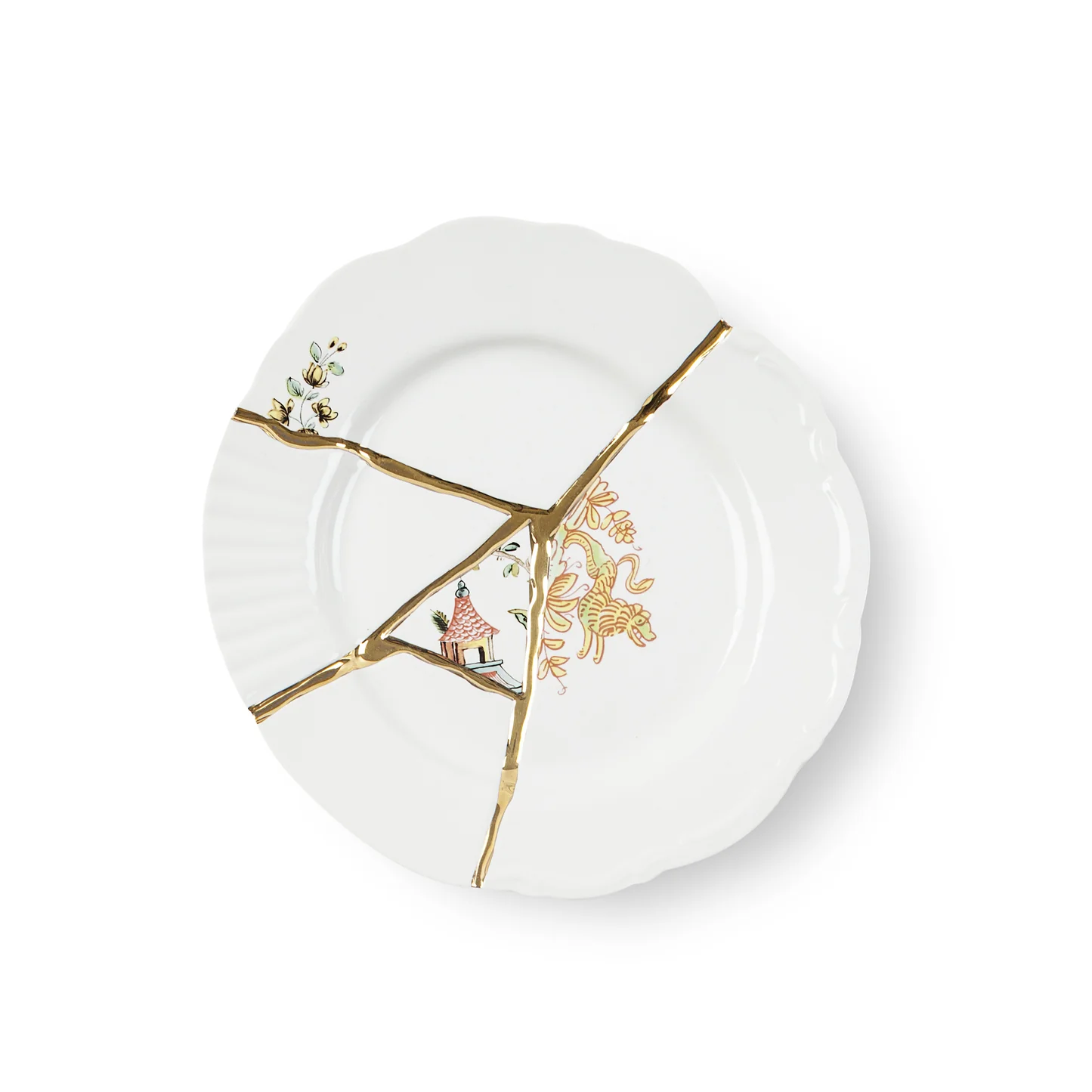 KINTSUGI n2 Тарелка десертная 21 см; Seletti