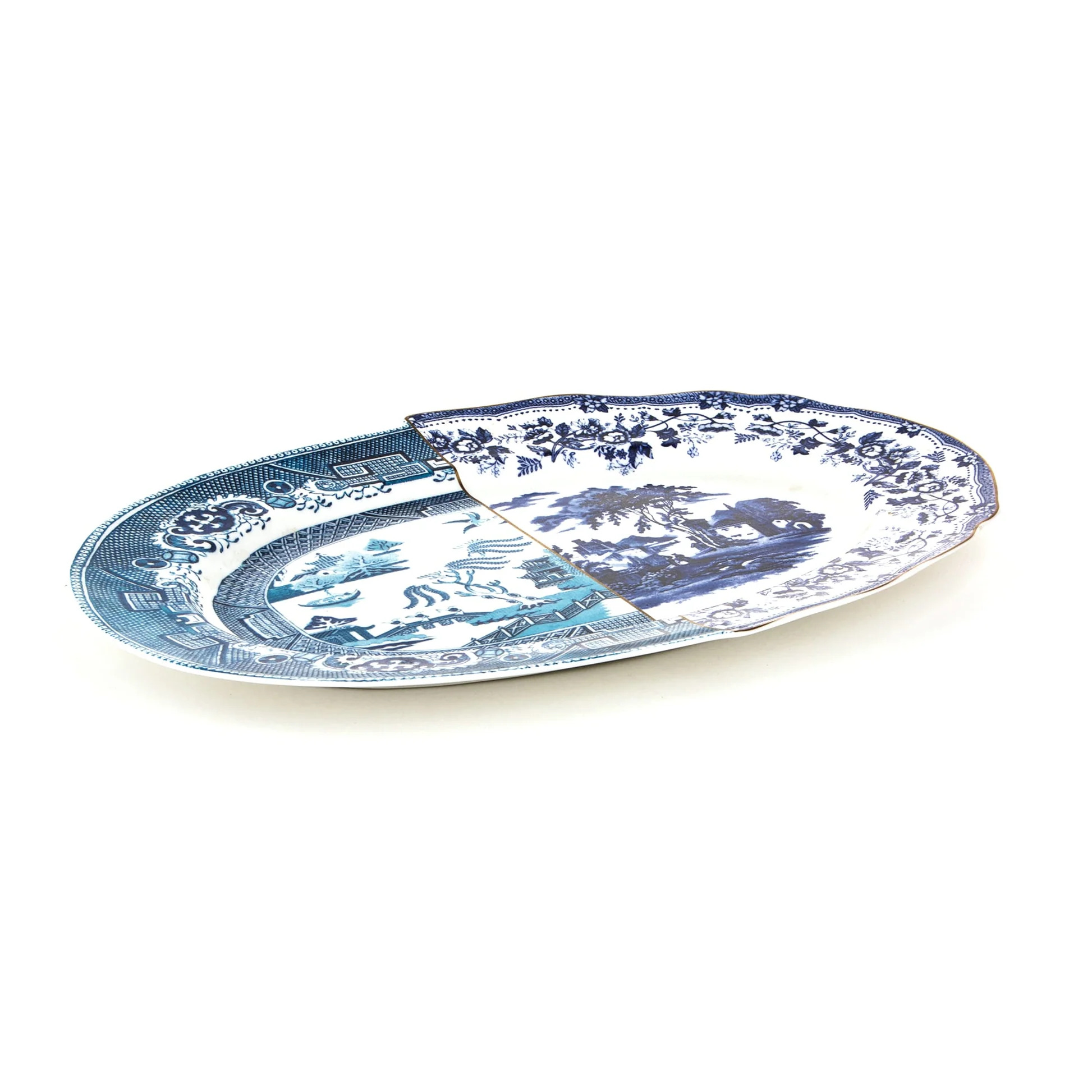 HYBRID DIOMIRA Овальное блюдо 37х24,8 см; Seletti