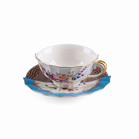 HYBRID KERMA Чашка с блюдцем; Seletti