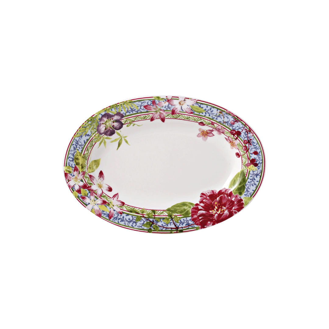 MILLEFLEURS Овальное блюдо 23,3х16,2 см; GIEN