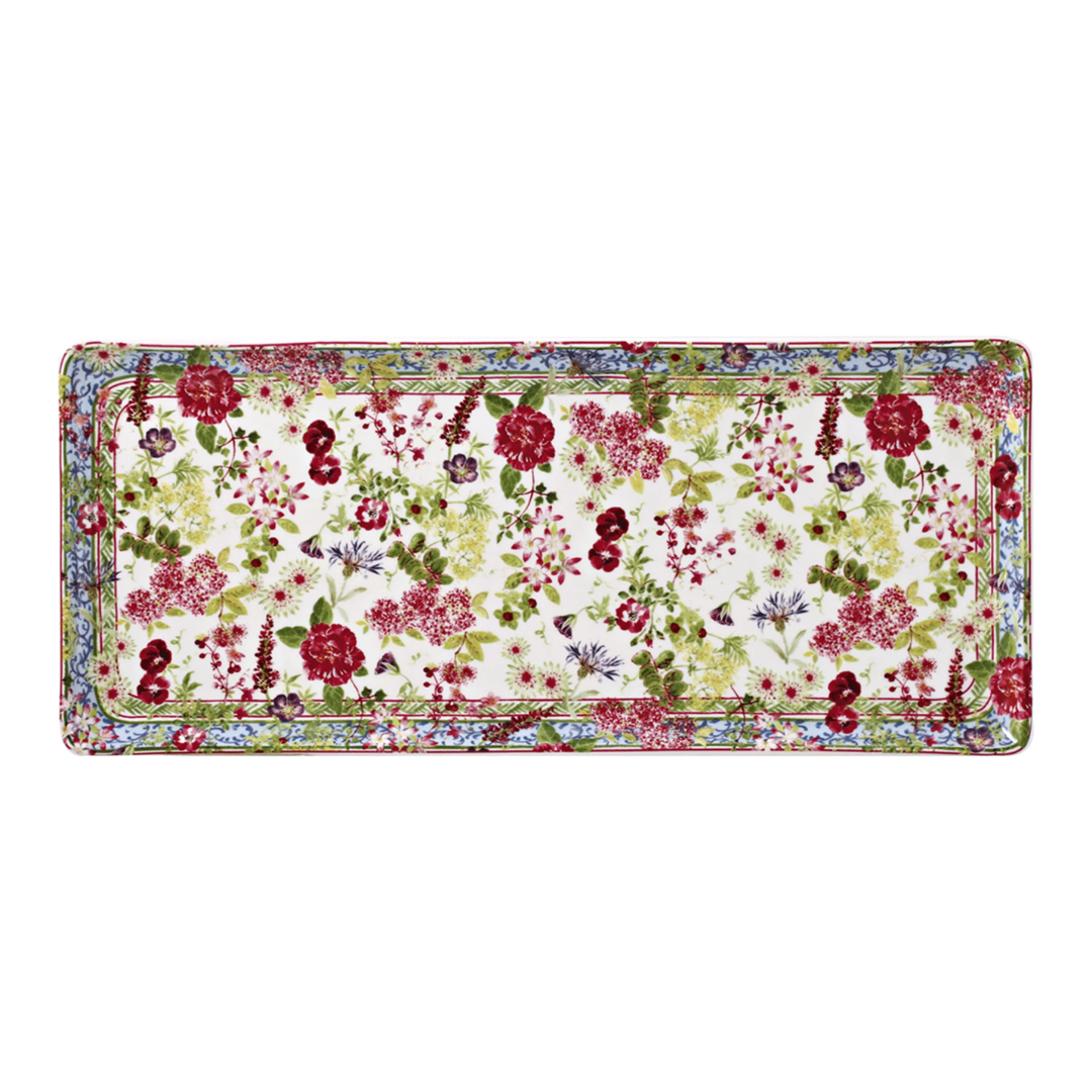 MILLEFLEURS Прямоугольный поднос 36х15,5 см; GIEN