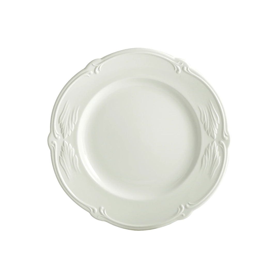 ROCAILLE BLANC Набор закусочных тарелок на 4 персоны; GIEN