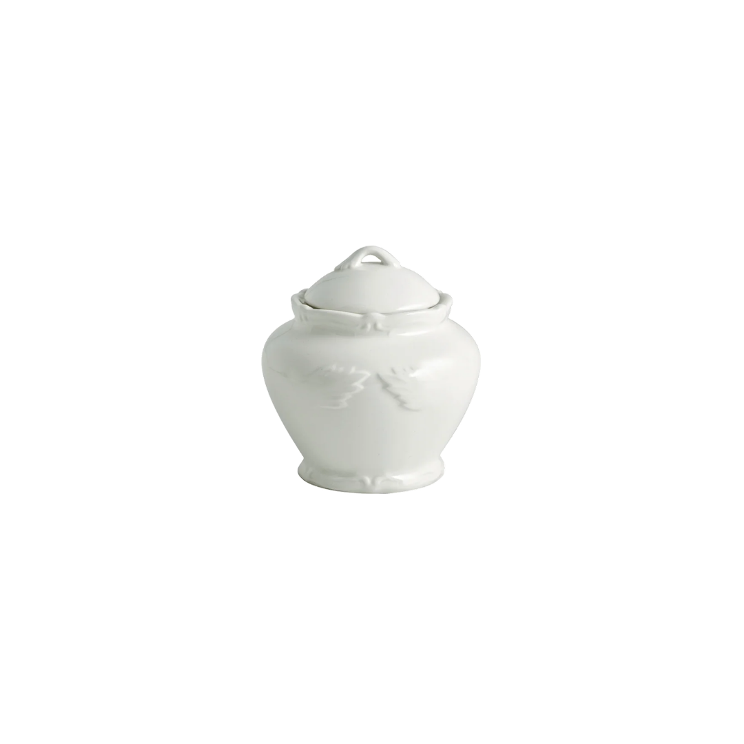 ROCAILLE BLANC Сахарница с крышкой; GIEN