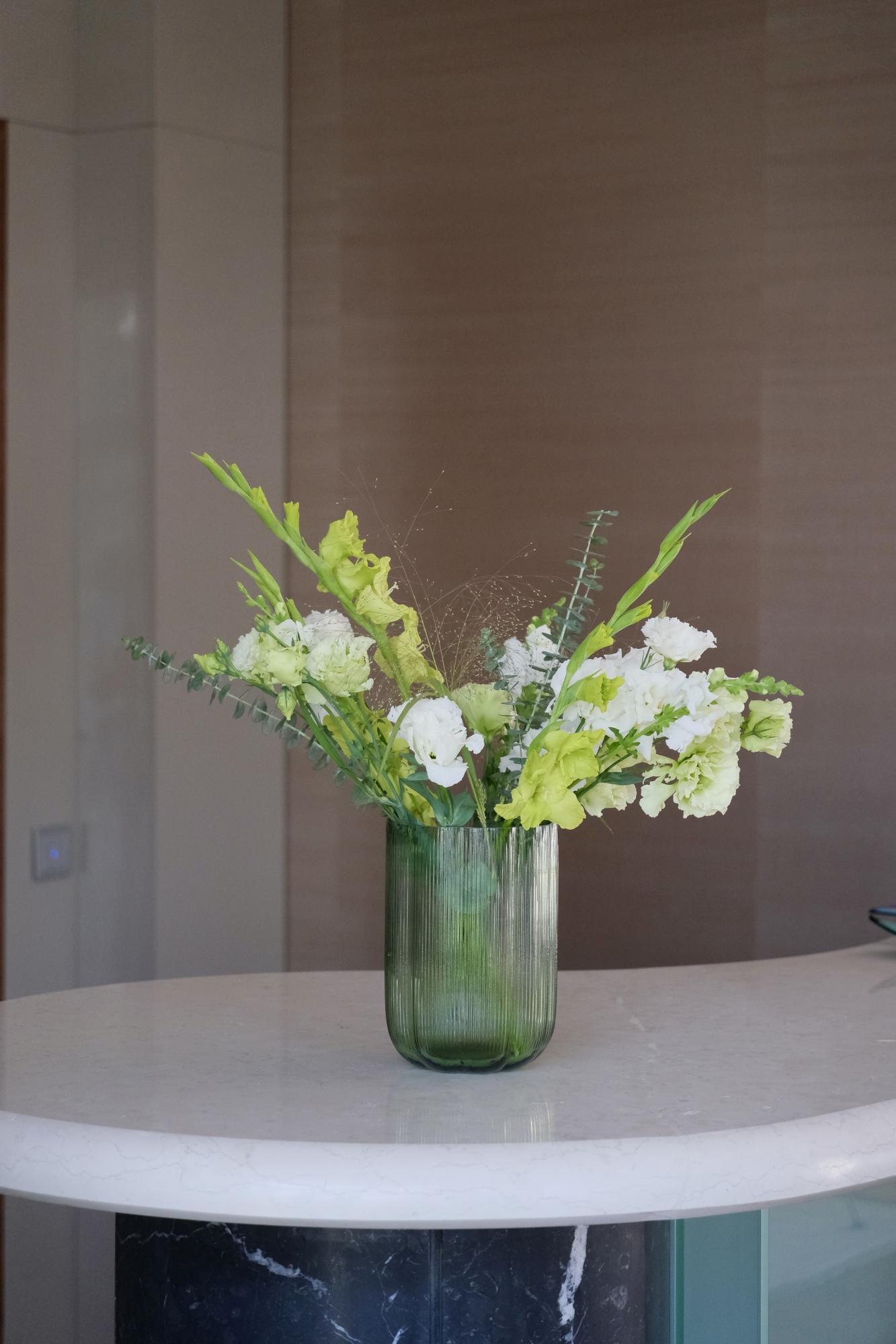 FLEUR Ваза 22 см, зеленая; Villeroy & Boch
