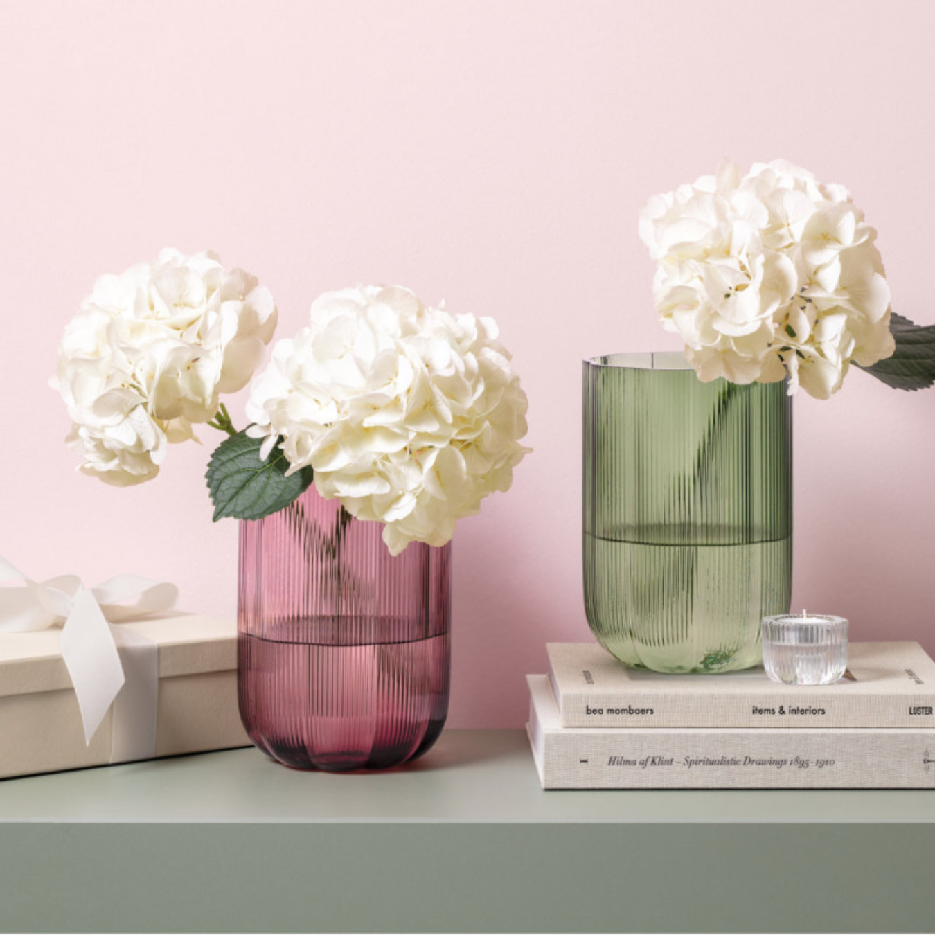 FLEUR Ваза 22 см, розовая; Villeroy & Boch