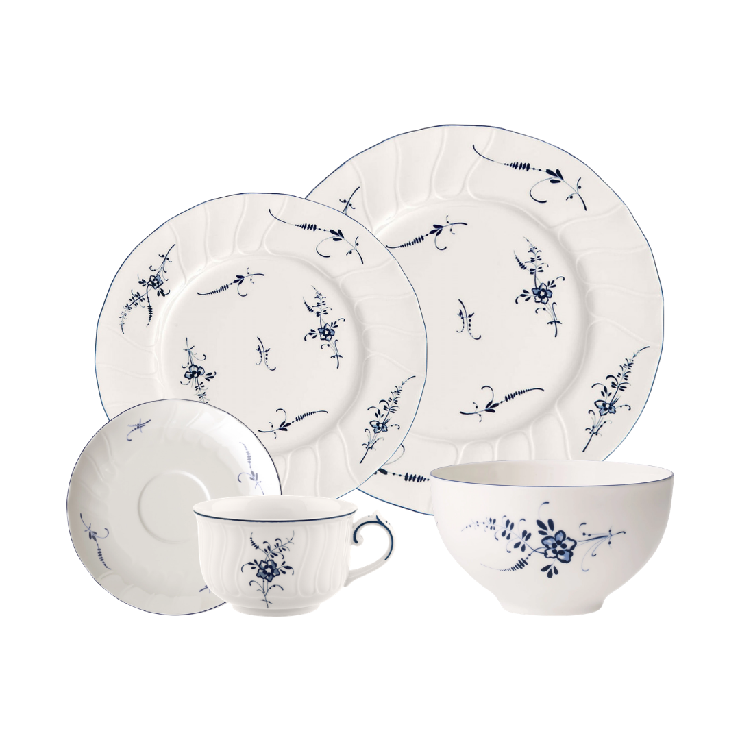 OLD LUXEMBOURG Чайно-столовый сервиз на 6 персон из 30 предметов; Villeroy & Boch