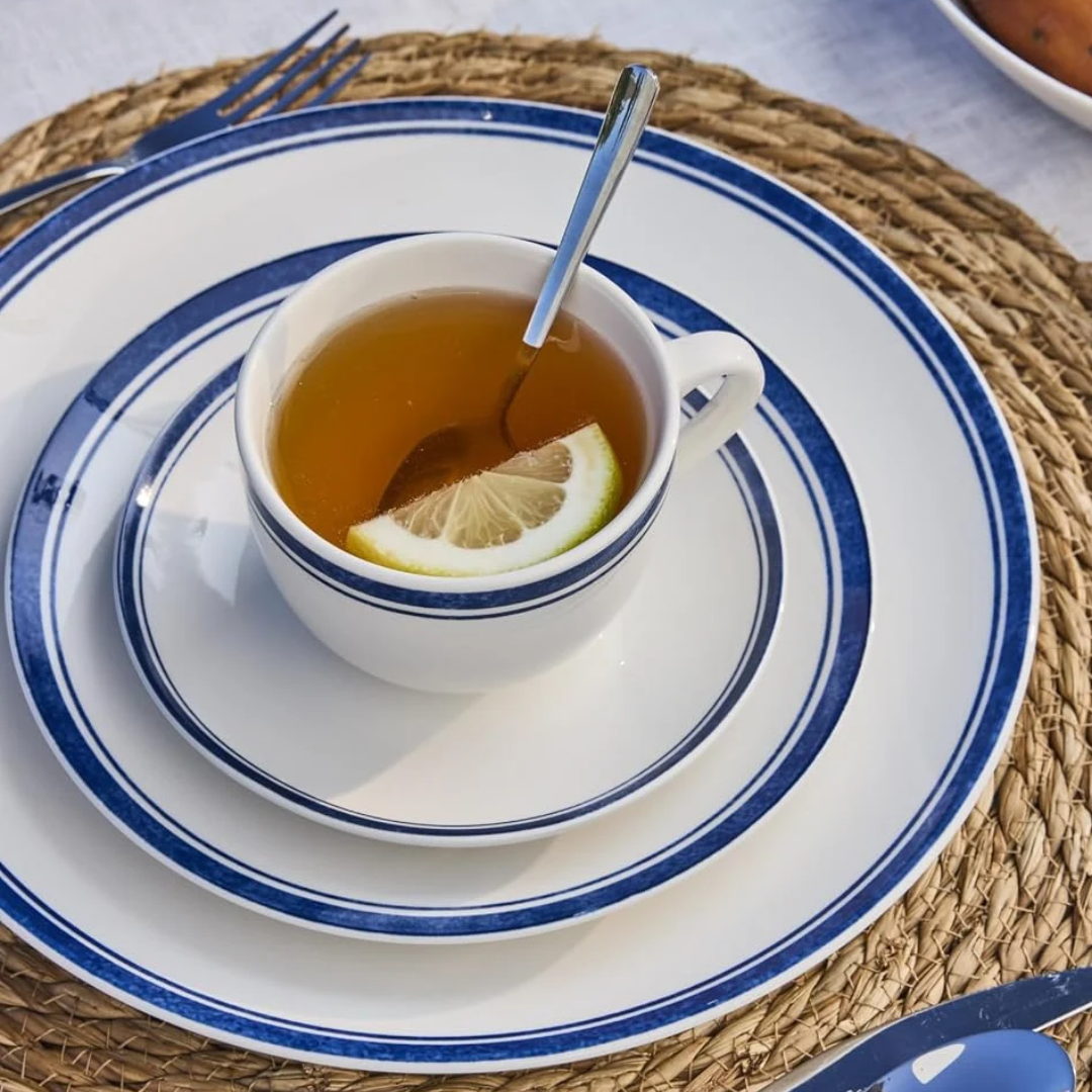 Набор из чашек с блюдцами на 6 персон Filo Blu; Tognana