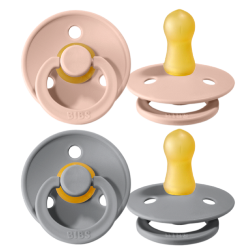Set 2 suzete Bibs Colour Blush & Cloud