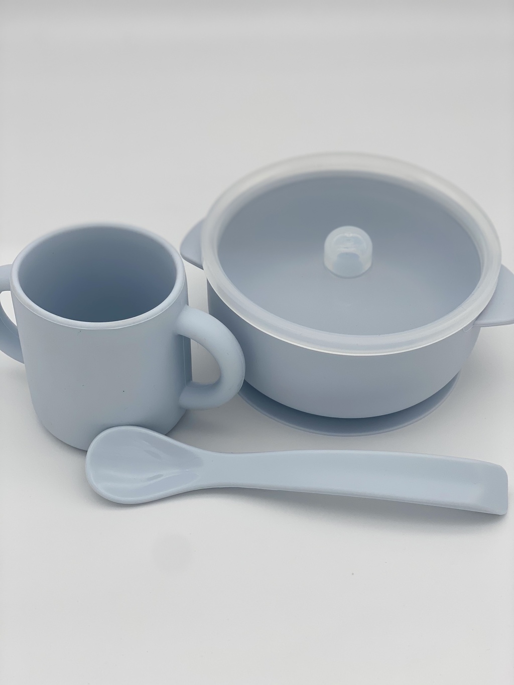 Set bol și cană Baby Blue