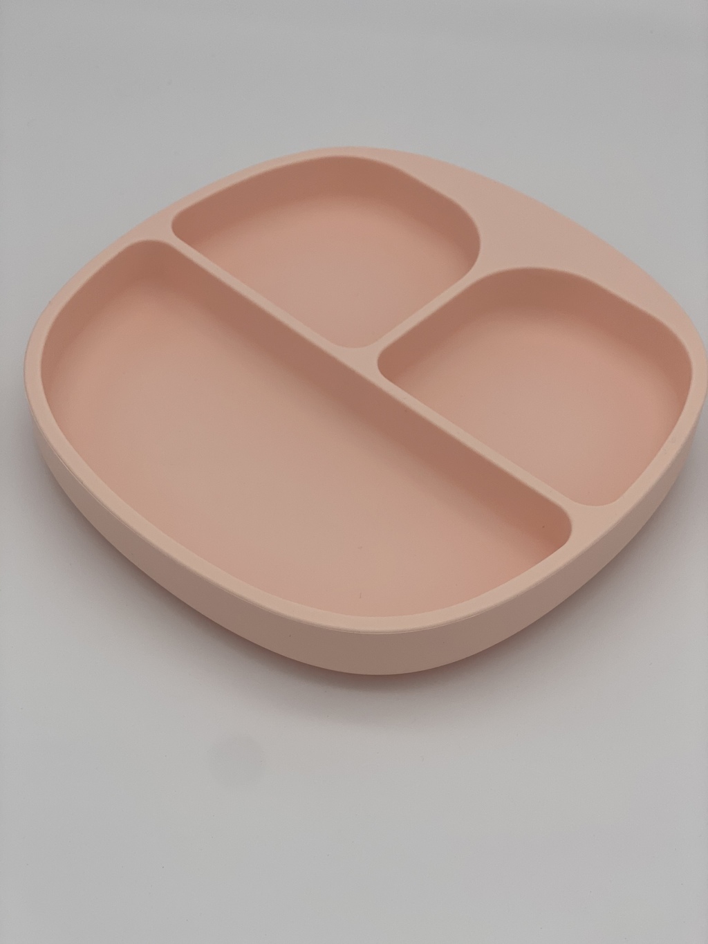 Farfurie cu ventuză Cream Pink