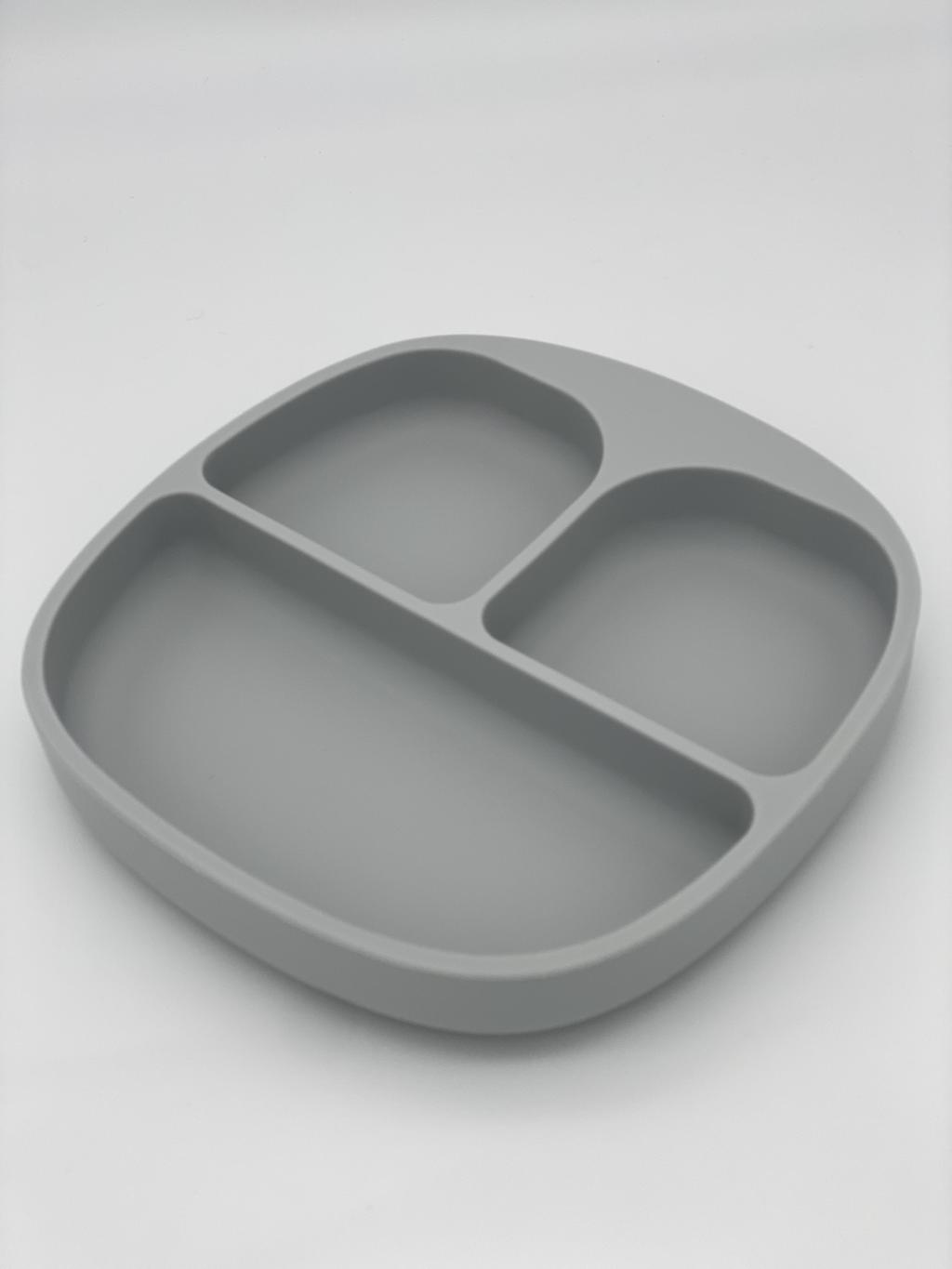 Farfurie cu ventuză Grey