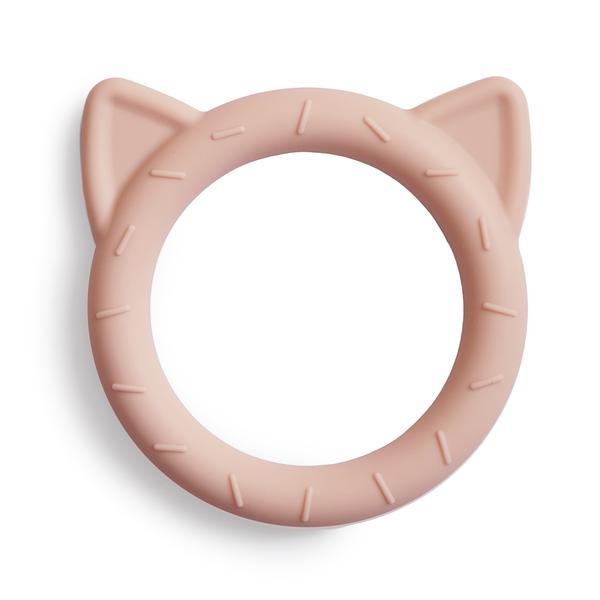 Jucarie dentitie Mushie Blush Cat