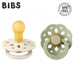 Suzete Bibs Boheme Ivory & Sage