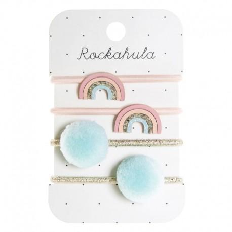 Elastice pentru păr - Curcubeu