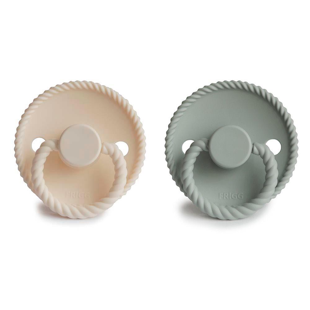 Suzete Frigg Rope Cream & Sage silicon