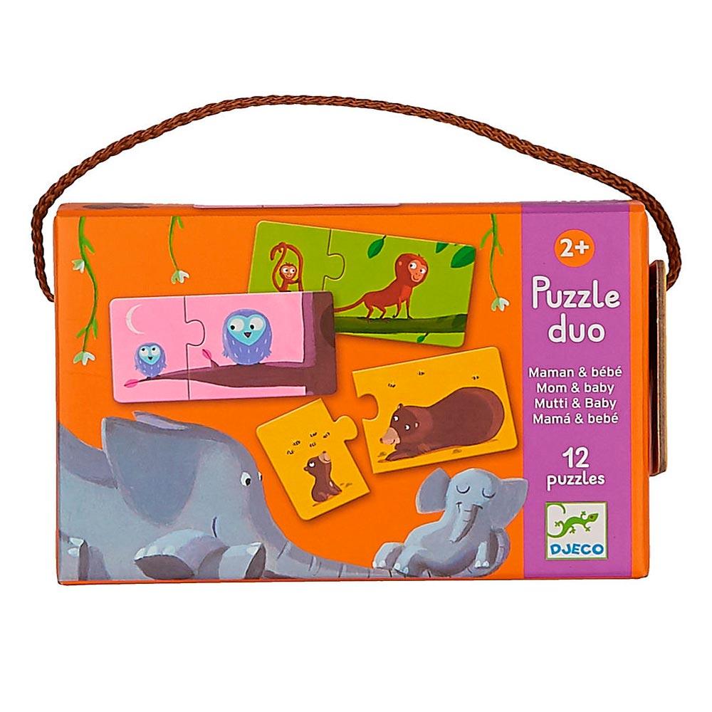 Puzzle Duo - Mama și Bebe
