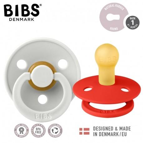 Suzete Bibs Colour Candy Apple & Haze 0-6