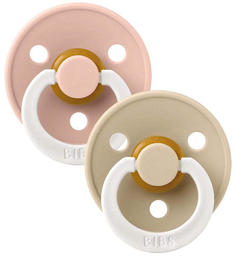 Suzete Bibs Colour Blush Night & Vanilla Night 0-6