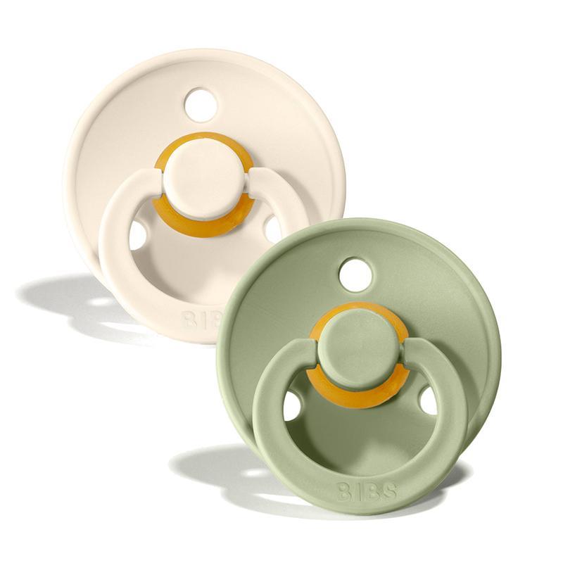 Suzete Bibs Colour Ivory & Sage 18+