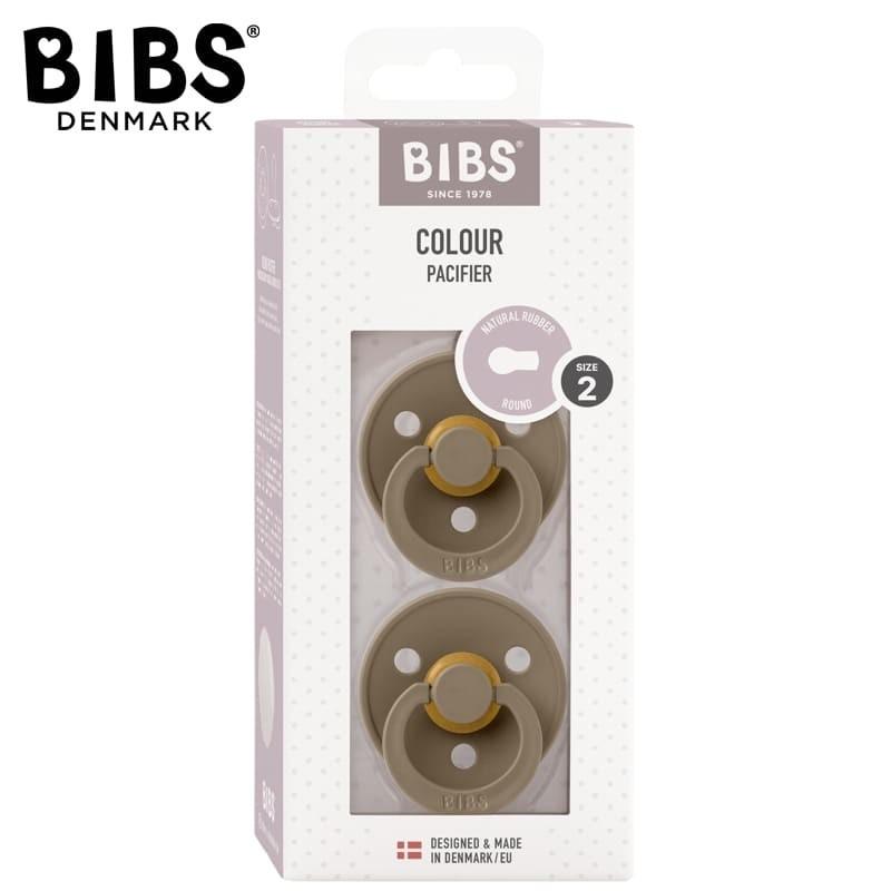 Suzete Bibs Duo Colour Dark Oak 6-18